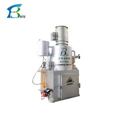 소각소 플라스틱 폐기물 소각소 1000kg 무게 20-500kgs/배치 용량