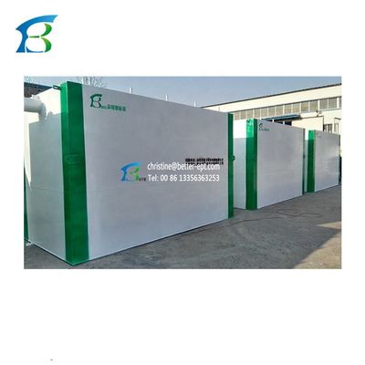 2023 MBR 및 활성 슬러지 방법 11kW 전력을 가진 합성 하수 처리 장비