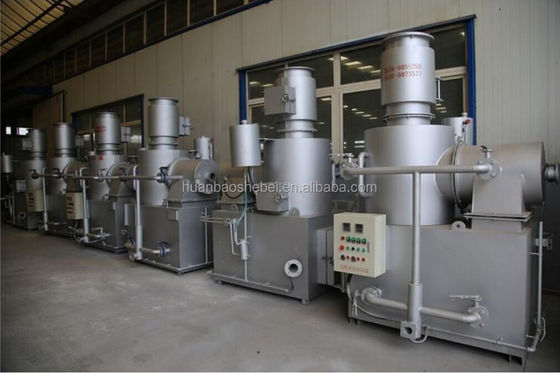 0.37KW 병원 폐기물 소각기 동물 시체 및 의료 폐기물을 처리하기 위해