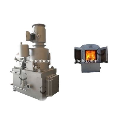 일반 쓰레기 처리 기능 0.37KW 병원 폐기물 소각기 성능