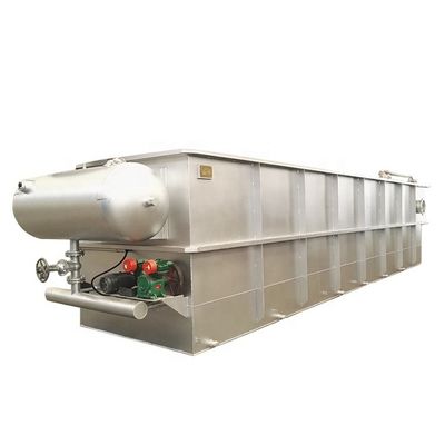 1000kg 공기 플로테이션 기계로 기름과 젤라틴 물질을 효율적으로 제거