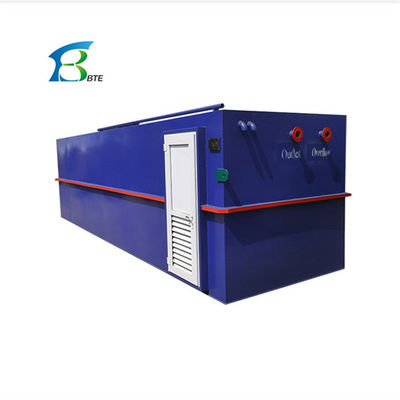 2023 MBR 하수 처리 시설 3200kg 무게 및 자동 제어 시스템