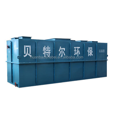 2023 MBR 하수 처리 시설 3200kg 무게 및 자동 제어 시스템
