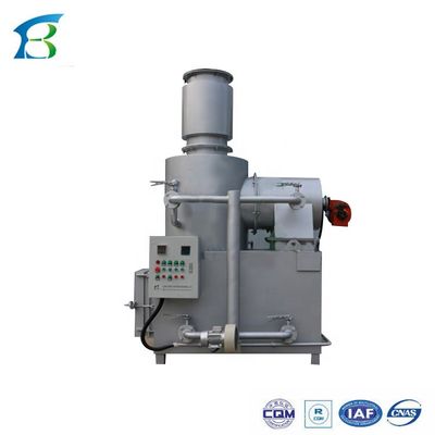동물 화장 폐기물 소각장 100-500kg/h 용량 및 사용자 정의 색상