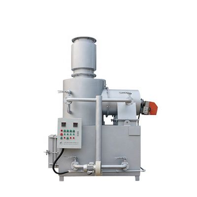 의료폐기물 소각장 제조업체 맞춤형 색상 고체 쓰레기 소각장 0.25kw
