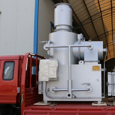 2300kg 무게 10-500kg/hr 병원 폐기물 처리 기계용 비흡연 연소장