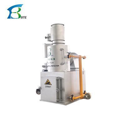 소각소 플라스틱 폐기물 소각소 1000kg 무게 20-500kgs/배치 용량