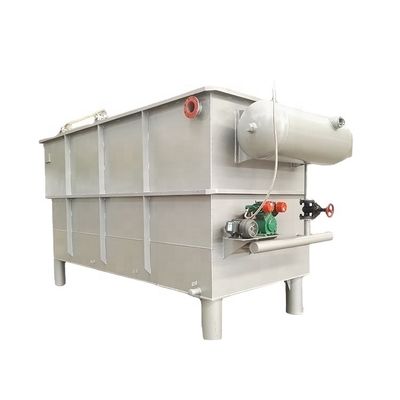1200kg 탄소 강철 용해 된 공기 플로테이션 폐수 처리 Daf 시스템