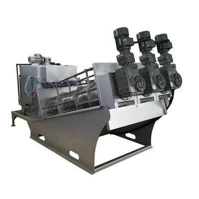 0.65kw 스크루 프레스 볼루트 슬러리 슬러지 탈수 기계