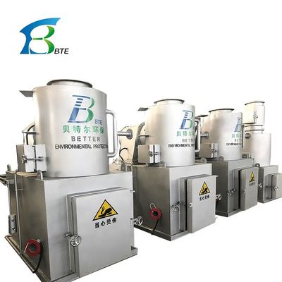 10-500kg/batch 용량 WFS-150 병원/클리닉용 폐기물 소각기 2024년 유형
