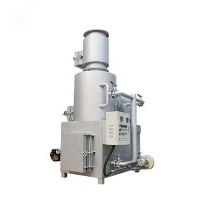 안전하고 지속 가능한 폐기물 관리를 위한 실버 그레이 500L/H 폐기물 분쇄기 소각장