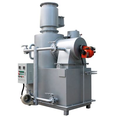 비흡연 폐기물 소각용 병원 소각장 1000kg 무게 220V/380V 전압