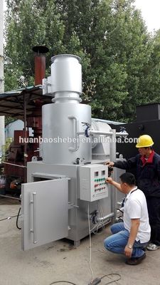 용량 1500L/H 가축 도살소 용 폐기물 처리 소각장 냄새 없는
