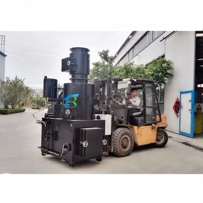 750L/H 치킨 페어 폐기물 소각장 소각장 소각장 애완동물 소각장