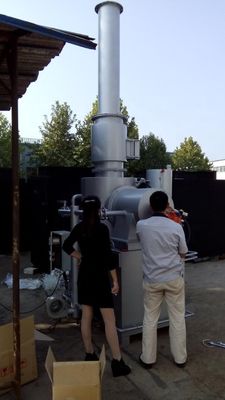 플라스틱 공장 폐기물 소각장 환경 보호 장비 750L/H 용량