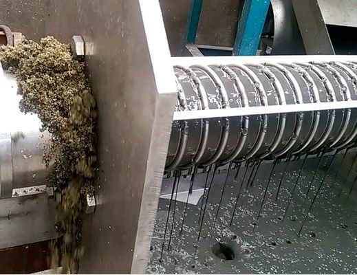 3000kg 농장 장비 소 소 돼지 똥 물 제거 기계 비료 탈수