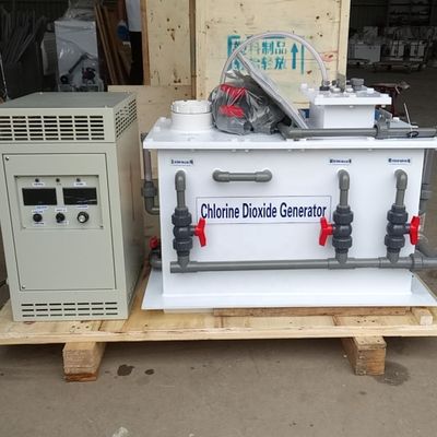 200L/Hour 염소 이산화 생성기 소금으로 염소 변환기