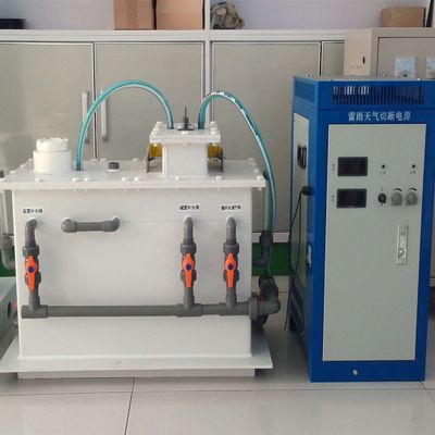 200L/Hour 염소 이산화 생성기 소금으로 염소 변환기