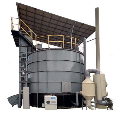 유기농 비료 생산 장비를 위한 다목적 발효기 6000mm * 6000mm * 9000mm