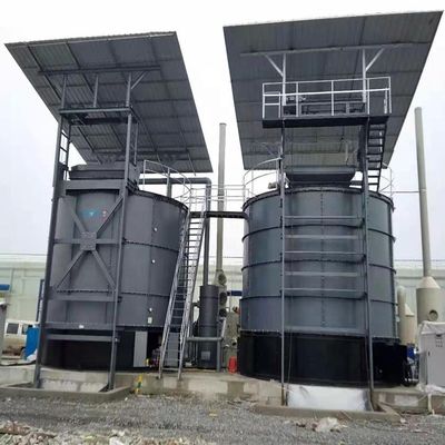 유기농 비료 생산 장비를 위한 다목적 발효기 6000mm * 6000mm * 9000mm