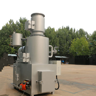 0.37KW 폐기물 재활용 장비 20-500 kg/배치 PCB 폐기물 및 쓰레기 소각기