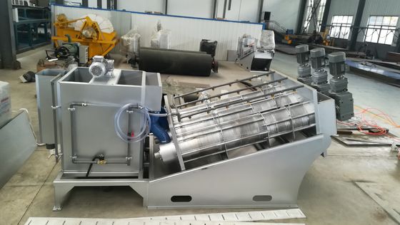 맞춤형 전압 220V 380V 휴대용 슬러지 탈수 기계 섬유 산업