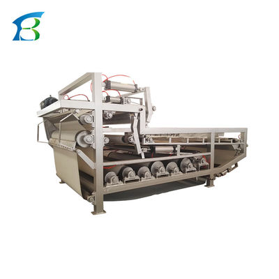3000kg 무게 벨트 필터 프레스 슬러그 건조 기계 상태