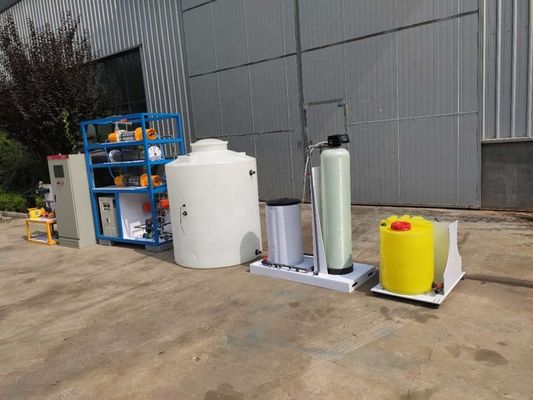 Sodium Hypochlorite로 PLC 제어 된 의학 과학 살균 장비