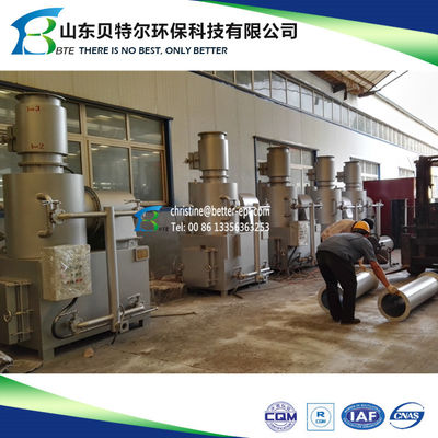 첨단 750L/H 용량 10-500kg/배치 병원용 도시 폐기물 관리 장비