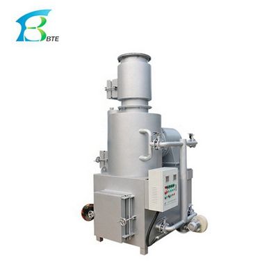 10-500kg/hr 용량 디젤 오일/자연 가스 연료용 닭 깃 폐기물 소각장