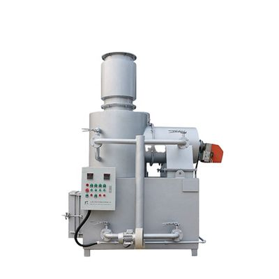 고체 폐기물 처리 전용용 500KW 첨단 소각기 무게 KG 1000 kg
