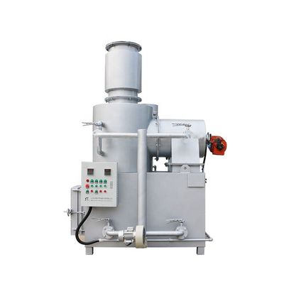 동물 무분별 처리 탄소 철강 폐기물 소각장 750L/H 용량