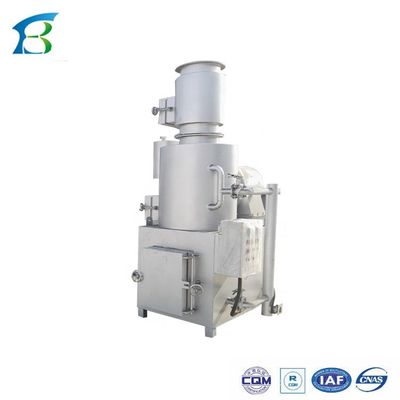 동물 무분별 처리 탄소 철강 폐기물 소각장 750L/H 용량