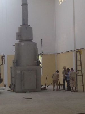 환경 친화적 폐기물 처리 용량 2300-13000kg 산업 폐기물 소각장