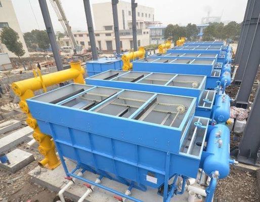 500L/Hour CAF 시스템 Cavitation 오일성 물 분리기 설계용 공기 플로테이션 기계